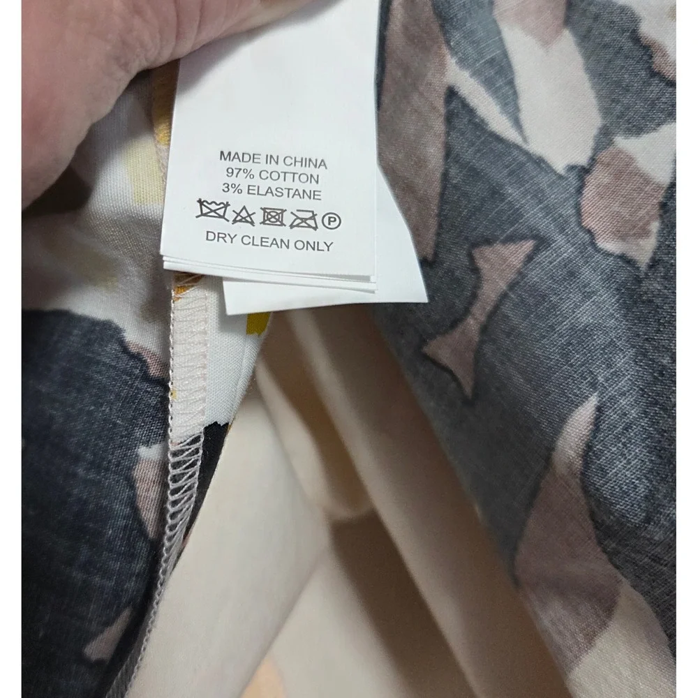 Kate Spade Size M Pineapple Patch Shirt Dress Print‎ Sleeveless Peachy Pink
